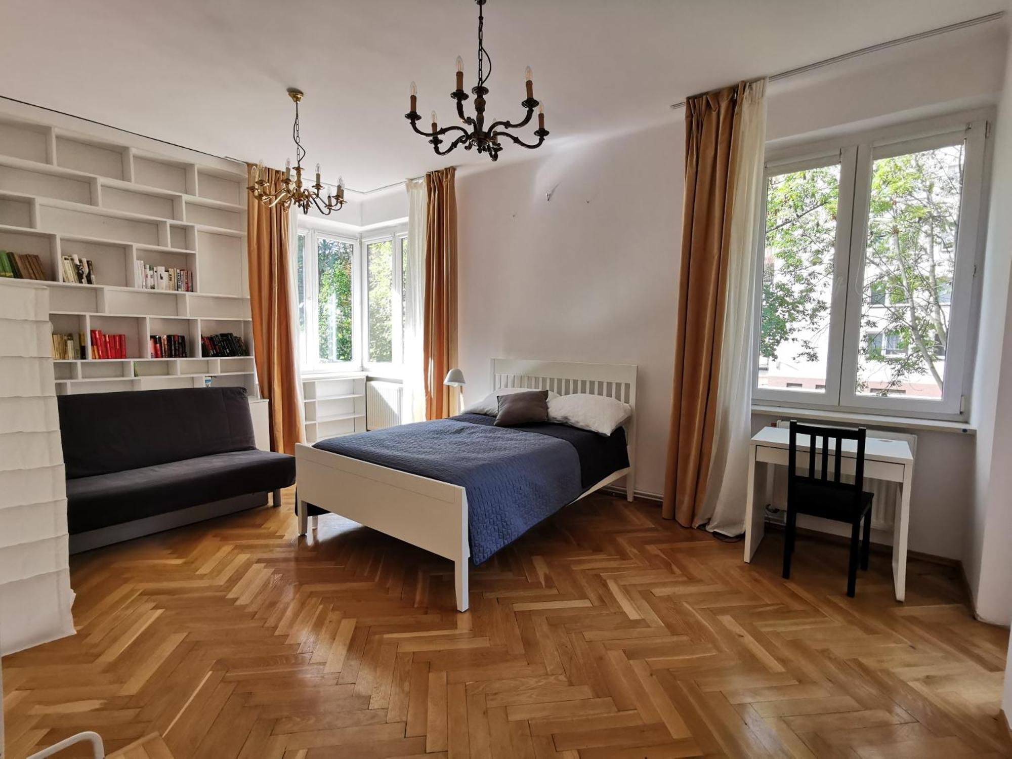 Cozy Spacious Apartment With Balcony Krakow Exterior photo