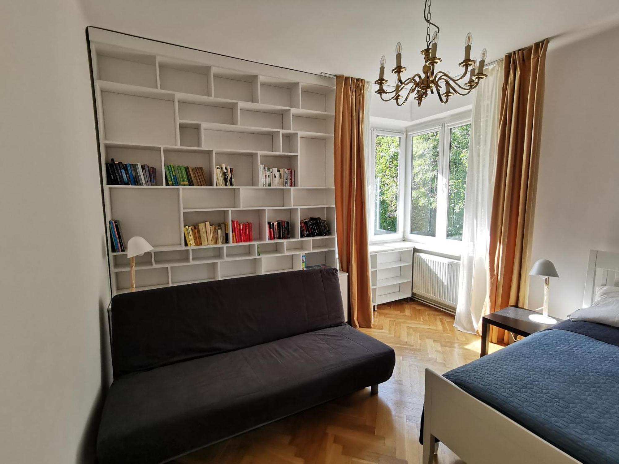 Cozy Spacious Apartment With Balcony Krakow Exterior photo